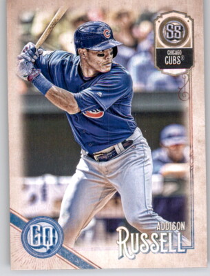 2018 Gypsy Queen Addison Russell MLB Base Card PWE Cubs #135