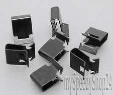 20 x Schriftzug Frontgrill Emblem Zeichen Halter Klemme für Audi A3 A4 A5 A6 B7