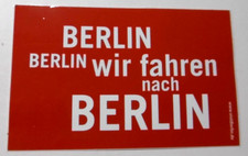 Souvenir-Aufkleber BERLIN Berlin wir fahren nach Berlin Hauptstadt Deutschland