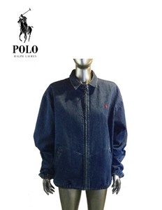 vintage polo denim jacket