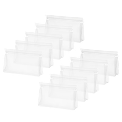 10pcs Mini Clear Makeup Bags Small Cosmetic Organizer Bags with Zipper
