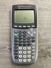 Texas Instruments TI-84 Plus Silver Edition Graphing Calculator - Gray- Tested🔥