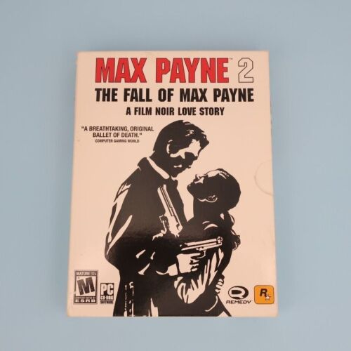 Max Payne 2: The Fall of Max Payne PC Video Game 2003 Rockstar Games CIB - Picture 1 of 7