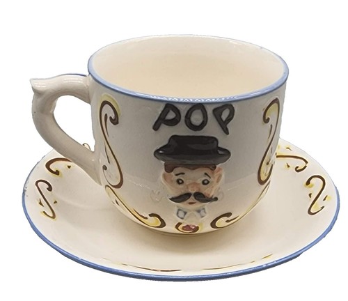 Old Brook Collection Stoneware Japan 10 Piece Set (4) Cups (6