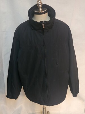 Sonoma Men's Lined Winter Parka Black  Size XXL