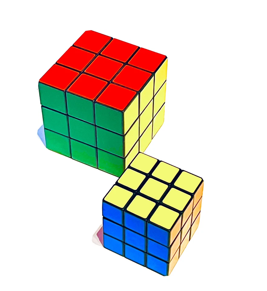 10x Zauberwürfel 6x6cm  Zauber Würfel 80er Jahre Kult Dreh Puzzle Magic Würfel - Bild 4 von 4