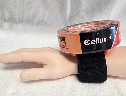 Combo Package! 180 Tape Holder and 1.4in Cellux Tape Waterproof / Exterior Tape - Picture 5 of 9