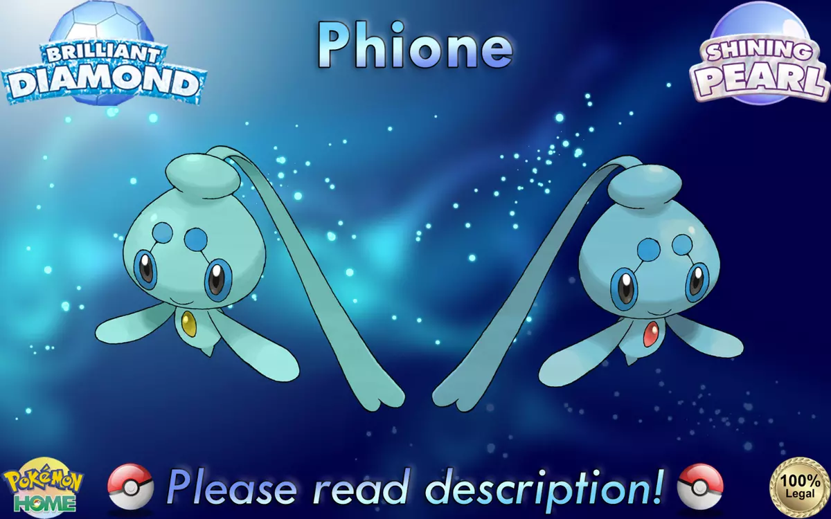 Pokemon Brilliant Diamond & Shining Pearl Phione