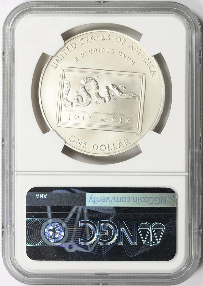 2006-P Benjamin Franklin Scientist $1 Commemorative Silver Dollar NGC MS69 - Image 2 of 4