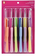 Boye Ergonomic Crochet Hook Set 3396270001 12 Pieces NEW Sealed Retail 44