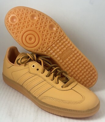 Adidas Humanrace X Pharrell Williams X Samba Shoes Orange IE7293 Men s Size 8.5