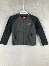 Nike Full Zip Long Sleeve Crew Neck Boys Multicolor Sweatshirt Size M