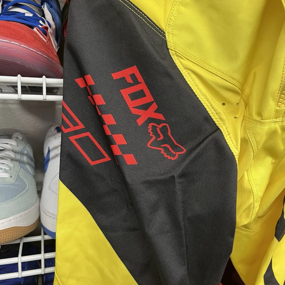 Pantalones Fox Racing 180 MASTAR Off-Road Mx Motocross ATV Amarillo Para Hombre Talla 30 Foto 4 de 4