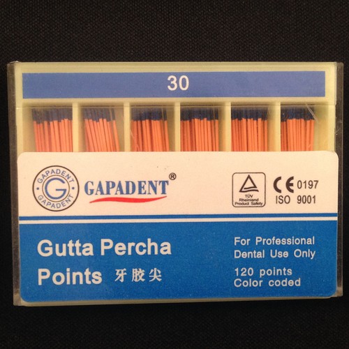 Dental Taper 0.02/0.04/0.06 Endodontic Root Canal 120 Points Gutta Percha Paper - Picture 37 of 53