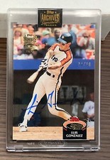 2021 Topps Archives Signature Series Luis Gonzalez Auto /36 #227