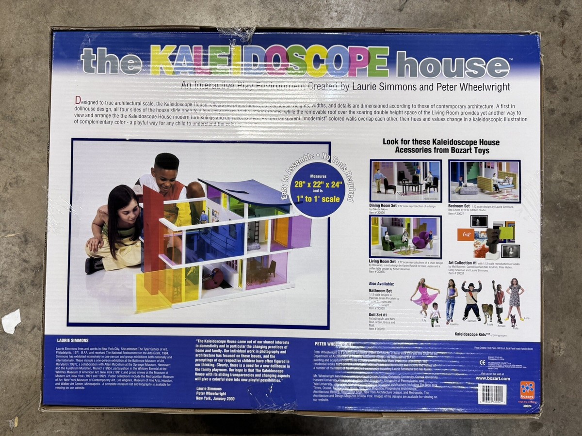 The Kaleidoscope House New In Box Laurie Simmons Bozart doll house