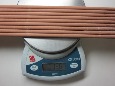 USA 12Oz HardFacing 57-60RC Chromium Carbide 17 Coating Electrodes Rods 3//32/"X10