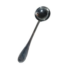 04K26 ANCIENNE LOUCHE EN METAL ARGENTE OU ARGENT MASSIF 800 RAVINET D'ENFERT