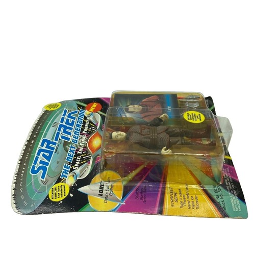 Playmate Star Trek The Next Generation Lore Action Figure New - Picture 3 of 10