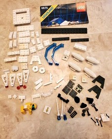 Vintage Lego 6875 HOVERCRAFT SPACE SYSTEM Complete Manual