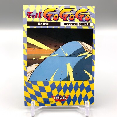 DEFENSE SHIELD Speed Racer Card No.020 World battle cup Japan Anime cc175