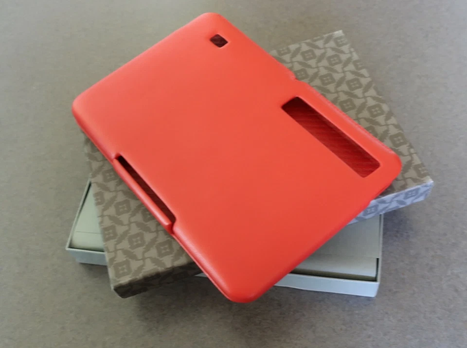 Piel Frama 红色皮革保护壳 适用于摩托罗拉 Xoom 平板电脑 #032 — 第 3/4 张图片