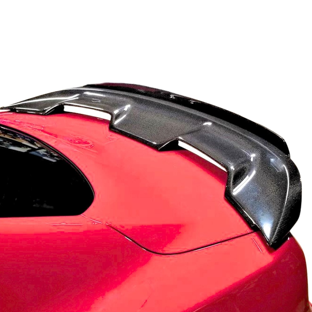 For 15-23 Ford Mustang S550 Carbon Fiber Gurney Flap Spoiler GT350 GT500 Style