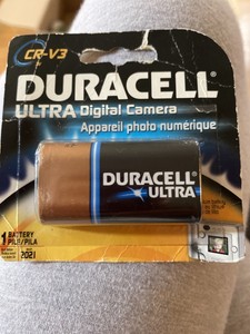 Duracell Ultra Cr V3 3v Lithium Battery 1 Battery Exp 3 2021 Digital Camera 41333993300 Ebay