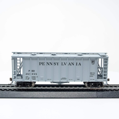 Paquete de 2 tolvas deslizantes aéreas escala HO - ferrocarril de Pensilvania - números de carretera 261438 y | Zustand: New