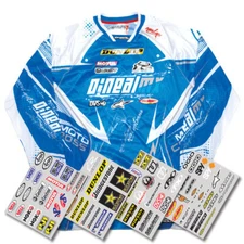 FACTORY EFFEX Iron-On Jersey Sponsor Kit 11-82120