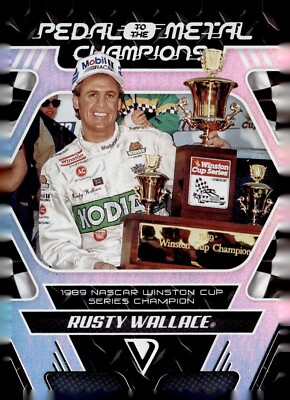 2019 Panini Victory Lane Racing - base and pedal to metal.  PYC Pick Your Card
