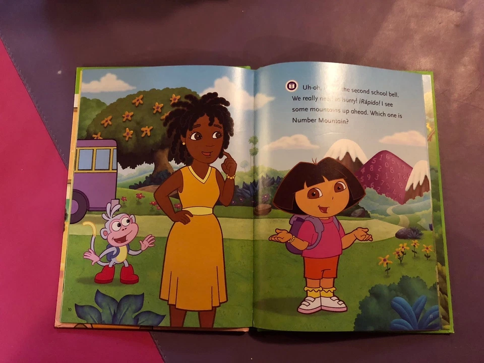 LeapFrog Tag Pen LeapReader book — DORA THE EXPLORER: DORA GOES TO SCHOOL - Image 2 of 3
