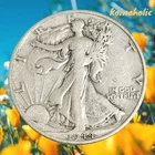 1944 S Walking Liberty Half Dollar VF  90% Silver, Major Eye Appeal
