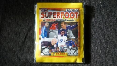 Stickers, albums et sets de cartes sportives, saison 2004 Panini