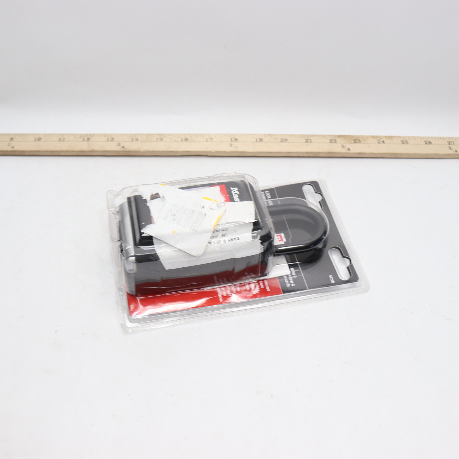 Master Resettable Combination Push Button Key Lock Box Metal 31/8