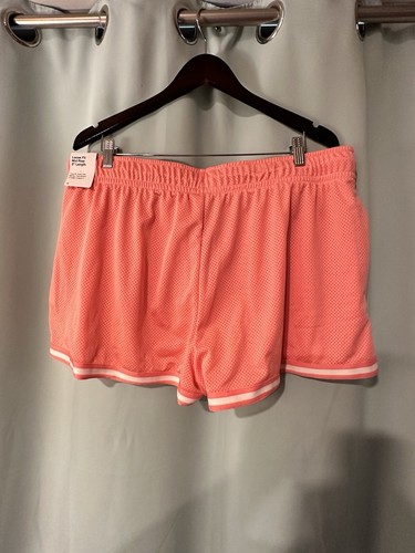 Nike Women's Sportswear Essentials Mesh Mid-Rise Shorts DV7966-611 XL - Picture 6 of 7