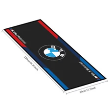 Motorcycle Mat Workshop Showroom Garage Carpet Mat 220*80CM For BMW MOTORRAD
