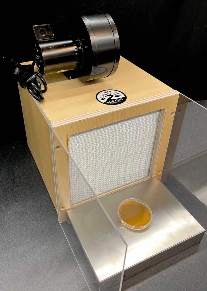 Portable Horizontal Laminar Flowhood HEPA 99.99% "12x12" Mycology Mushroom Grow - Image 2 of 4