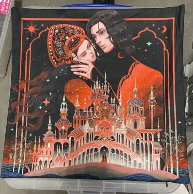 Illumicrate Deathless Cushion Cover Pillowcase Catherynne Valente