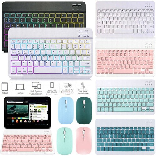 For Lenovo Chromebook Duet 3 11" 10.1" Tablet Wireless Bluetooth Keyboard Mouse - Picture 6 of 108