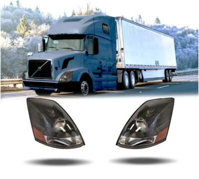 Right And Left Headlight Fit for Volvo VN1, VN2, VNL OEM 82329124, 82329127
