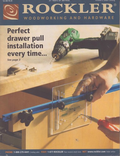 Rockler Woodworking and Hardware Catalog - Winter II 2006 - 156  Pages - Imagen 1 de 2
