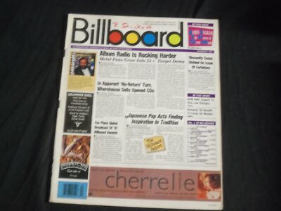 1991 NOVEMERBER 2 BILLBOARD MAGAZINE - GREAT MUSIC ADS TOP 100 CHART - PB 339Q