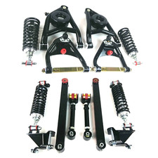 Gm A-body 68-72 Front 500lb Coilover Tubular A-arms Rear 230lb Trailing Arm Kit