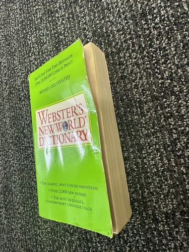 Webster's New World Dictionary: Fourth Edition - Picture 6 of 6