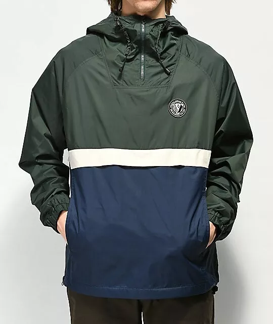 VOLCOM FEZZES JACKET MEN S MEDIUM DARK PINE LIGHTWEIGHT