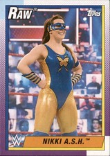 2021 Topps Heritage WWE - Nikki A.S.H. #31 (RC) Base Rookie 