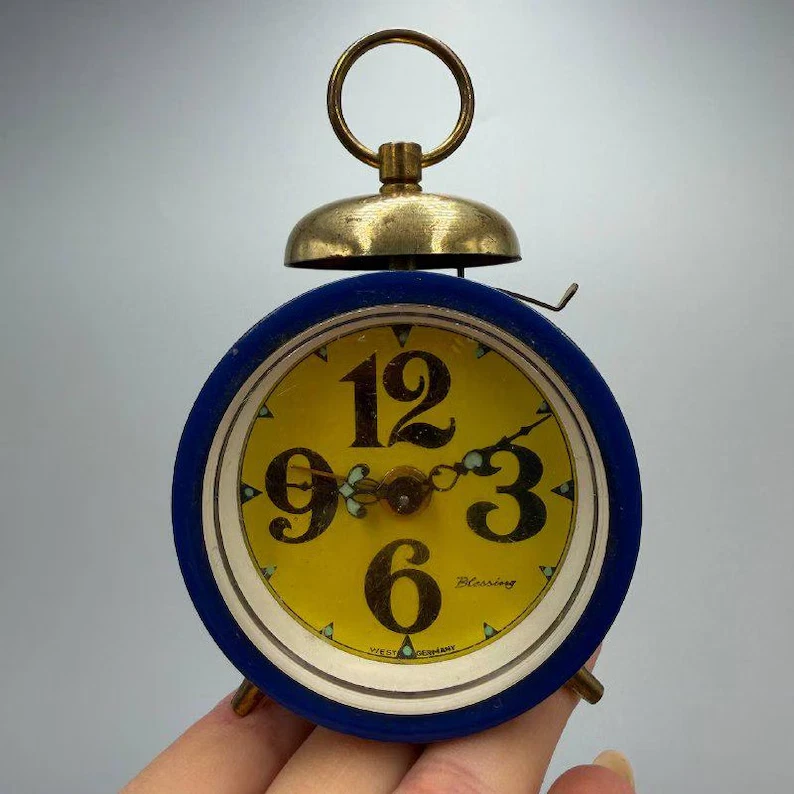 Blessing West Germany Clock In Collectible Alarm Clocks (1930-1969
