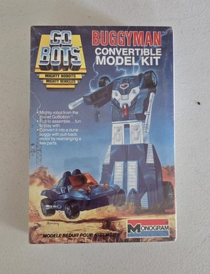 Vintage 1984 Monogram GoBots Buggyman Convertible Plastic Model 6067 New