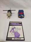G1 Transformers vintage original Decepticon Duocon BATTLETRAP 90% complete